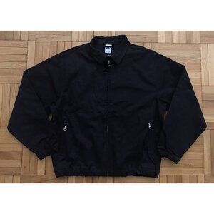 Size Medium Mens Nike SB Woven Twill Premium Loose Fit Jacket Black FQ0406-010